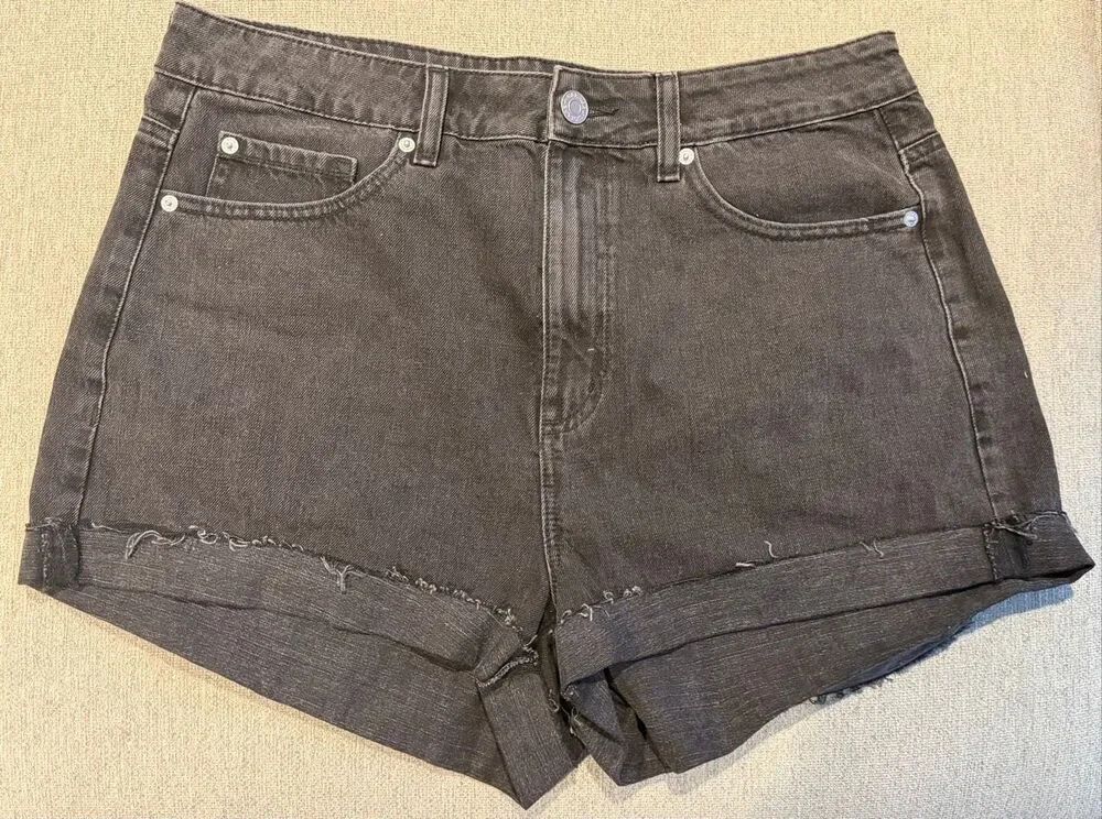 Garage Denim black Mom Jean shirts size 13/31